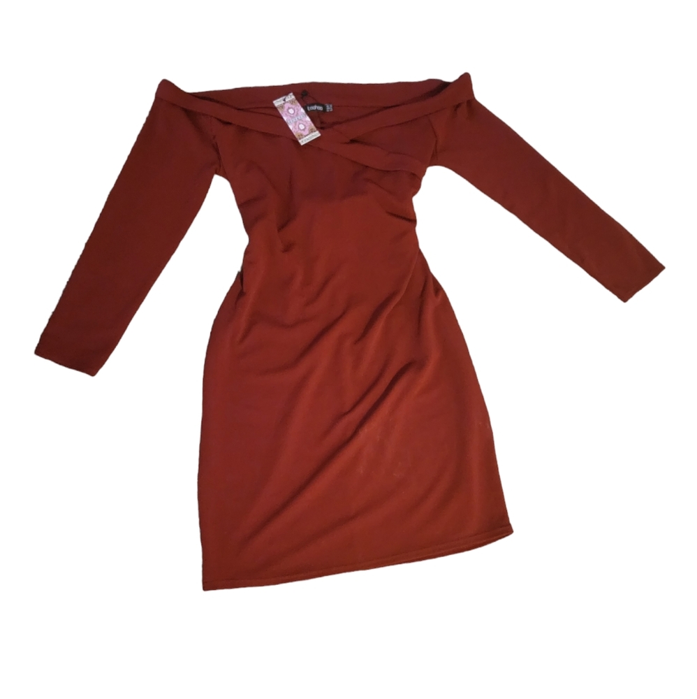 Xl Burgundy dress nwt